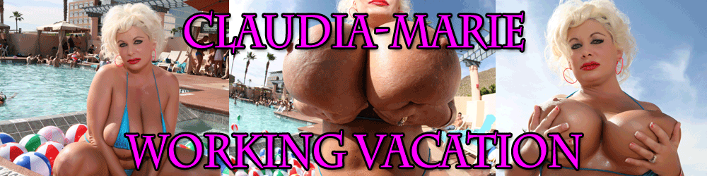 Claudia-Marie big tits whore fucked by a black guy who wants to be in porn