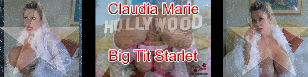 Claudia-Marie is a big tit whore